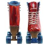 JajaHoho Holographic High Top Roller Skates for Women