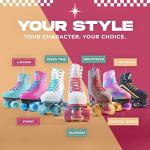 Apollo Adjustable Retro Quad Skates for Women