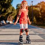 Adjustable Light-Up Roller Skates for Kids