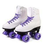 Retro Purple Quad Skates for Women and Men