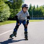 Adjustable Kids Roller Skates with 8 LED Wheels
