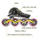 Carbon Fiber Inline Speed Skates for Adults