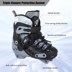 VEZLOPUS Adjustable 3-Wheel Inline Skates for All
