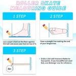 Nattork High-Top Roller Skates for Women - Black