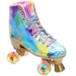 Holographic High Top Roller Skates for Women