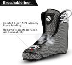 Unisex 3-Wheel 110mm Inline Skates for Adults