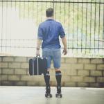 Crazy Skates Retro Adjustable Quad Roller Skates