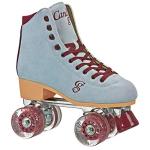 Candi GRL Carlin Blue/Burgundy Quad Roller Skates
