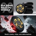 FLYDAZZLE Urban Inline Skates with Ankle Support