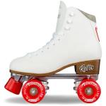 Crazy Skates Retro Adjustable White Roller Skates