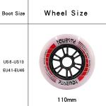 Carbon Fiber Inline Speed Skates for Adults