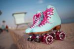 Moxi Beach Bunny Women's Roller Skates - Blue Sky