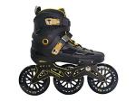 Epic Engage 125mm Inline Speed Skates, Black/Gold