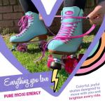 Moxi Beach Bunny Women's Roller Skates - Blue Sky