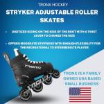 TronX Stryker Adjustable Inline Hockey Skates 2024