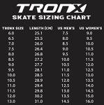TronX E1.0 Senior Inline Hockey Skates Size 7.5