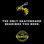 Yellow Jacket ABEC 9 Inline Skate Bearings Pack