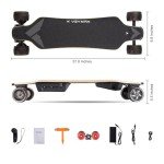 VeyMax Roadster X4 Electric Skateboard with Remote