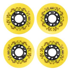 Inline Skate Wheels 72mm 76mm 80mm - 4 Pack