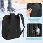 GOBUROS Large Skate Bag with Accessory Pockets