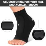 Nuanchu Padded Skate Socks with Gel Pad Protection