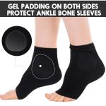 Nuanchu Padded Skate Socks with Gel Pad Protection