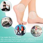 6-Pack Gel Ankle Pads for Skating Protection