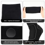 Nuanchu Padded Skate Socks with Gel Pad Protection