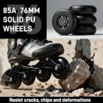 VORTRACK 4-Pack Inline Hockey Skate Wheels