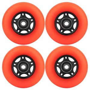 WHEELCOME Inline Skate Wheels with ABEC-9 Bearings