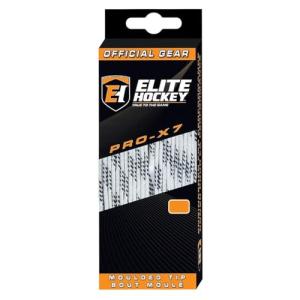 PRO-X7 Elite Hockey Skate Laces - 120" White