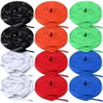 Vivasself 6 Pairs Waxed Ice Skate Laces