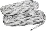 Waxed White Hockey Laces - 108" Length