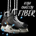 Yingzhao 108" Waxed Hockey Skate Laces - 4 Pairs