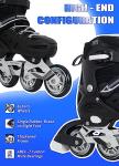 Adjustable Inline Skates for Men and Women