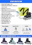 Adjustable Inline Skates for Men and Women