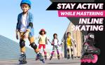Adjustable Inline Skates for Kids and Adults
