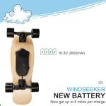Electric Skateboard with Remote Control for Beginners