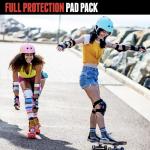 Triple Eight Saver 3-Pack Pad Set for Skating