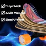 CAROMA 350W Electric Longboard for Adults and Teens