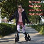 Adjustable All-Terrain Inline Skates with Big Wheels