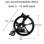 Adjustable All-Terrain Inline Skates with Big Wheels