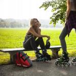 Adjustable Skate Bag for Ice and Inline Skates