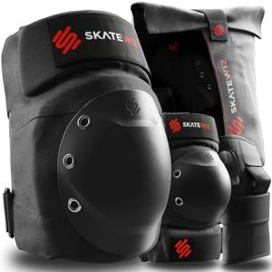 SkateWiz Knee and Elbow Pads for Adults