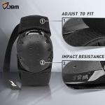 JBM Knee, Elbow, and Wrist Pads for Skating