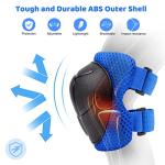 KUUYO Kid's Protective Gear Set for Skating