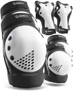 SkateWiz Adult Knee and Elbow Pads - L/XL