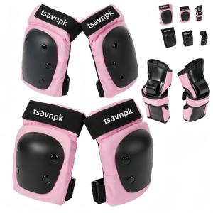 6-in-1 Skate Protective Gear Set - Pink