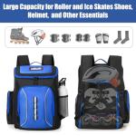 Large Capacity Roller Skate Bag with Pockets