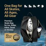 TTolbi Lightweight Waterproof Skate Backpack for All Skates